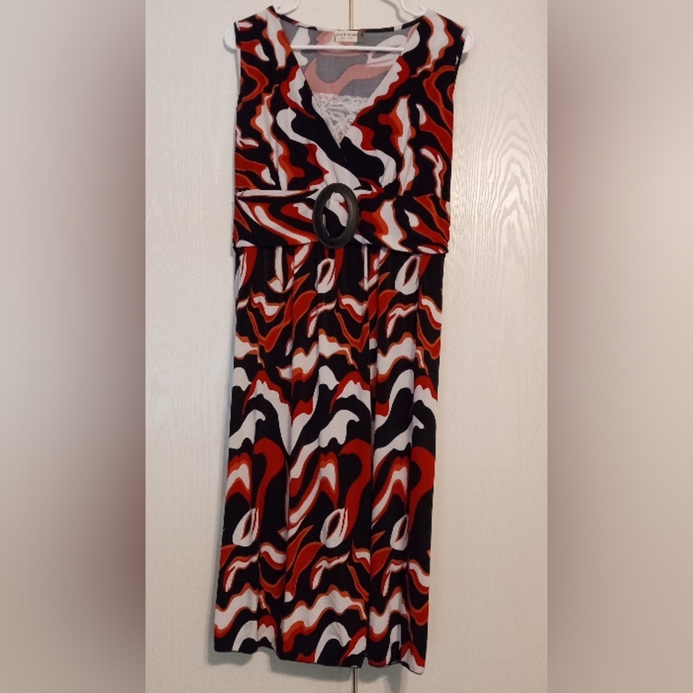 ✨ Jon & Anna Multicolor Abstract Dress